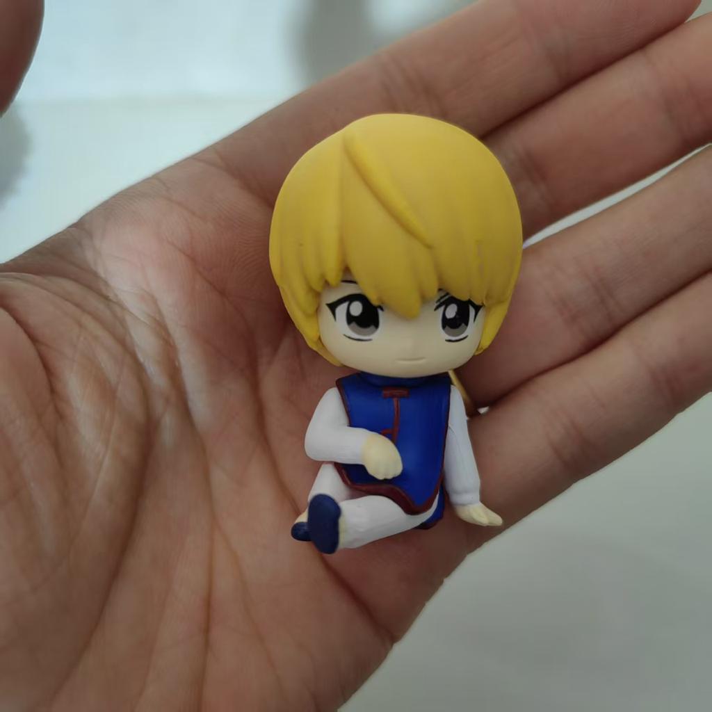 HUNTER HUNTER Gashapon Toys Killua Zoldyck Kurapika Gon Freecss Anime Figure Model Ornaments Toys