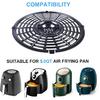 Air Fryer Grill Pan for Power XL 5QT Air fryer, 8.7'' 5QT Round Non-Stick Replacement Tray Rack Parts Accessories Crisper Plate Grill Plate,