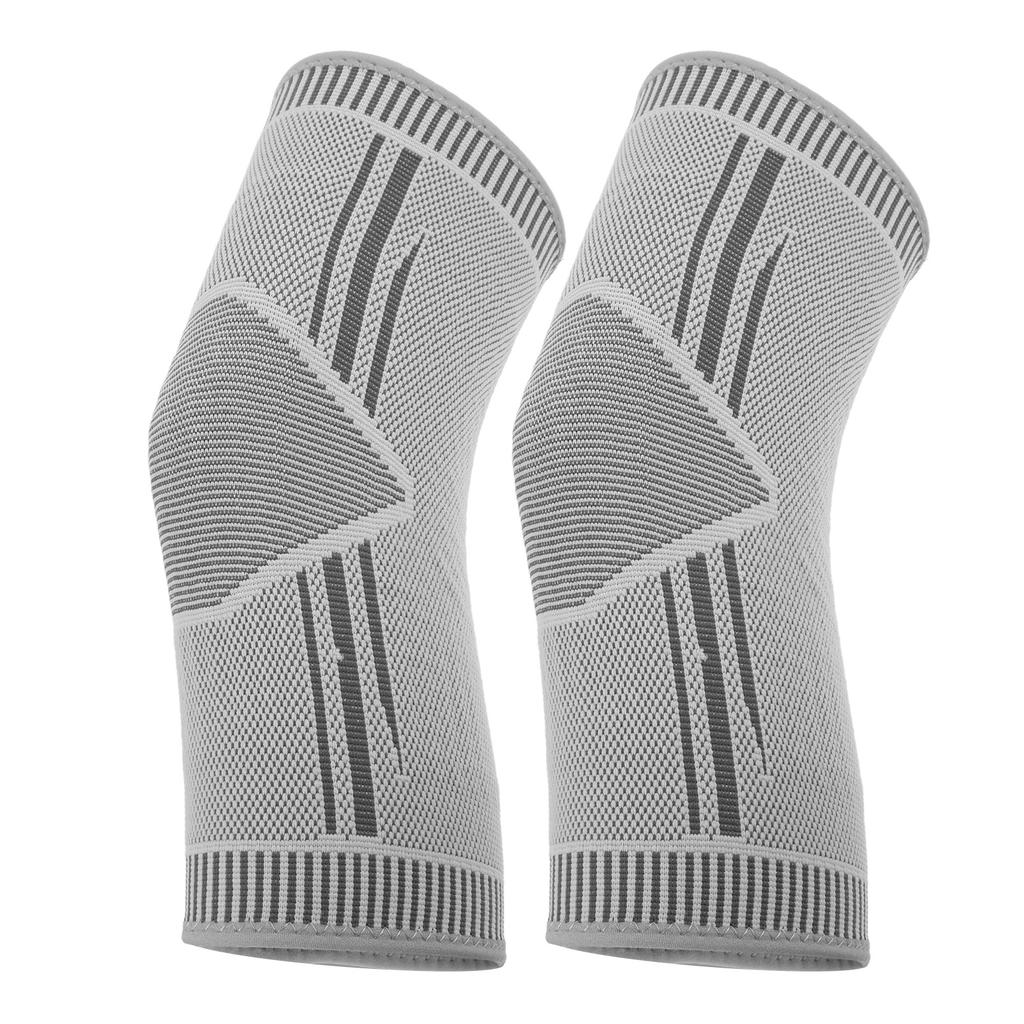 1 Pair Knee Support Sleeve Double Sided Heat Up and Prevent Cold Graphene Knee Pads for Knee Protection L