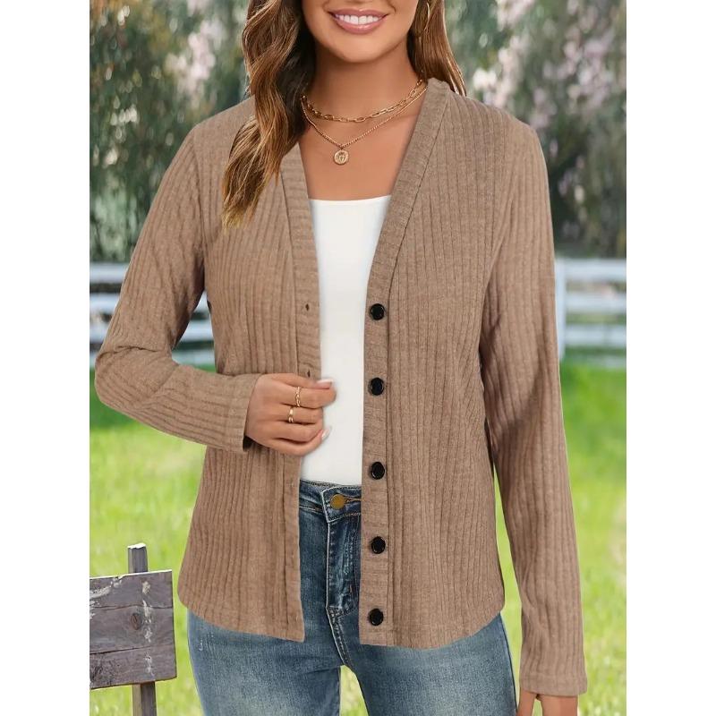 

Новая коллекция Осень-Зима: Свободный Универсальный Большого размера Повседневный Универсальный Вязаный Топ Кардиган XXL