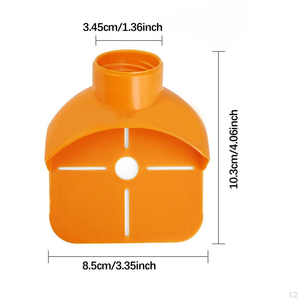 Drill Dust Collecting Bowl Accessory for Home Improvement Multipurpose Reusable Compact Simple