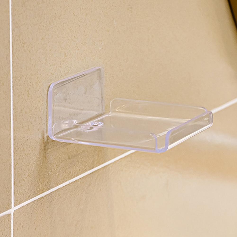 Camera Wall Shelf Versatile Small Security Camera Wall Mounting Bracket Waterproof Transparent for Speakers Plants Books China Mainland