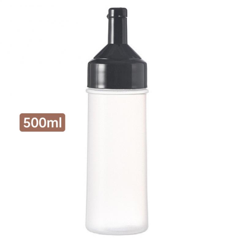 250/500ml Condiment Squeeze Bottles Kitchen Sauces Olive Oil Bottle Oil Cruet Ketchup Mustard Mayo Dispenser Kitchen Accessories