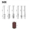 12pcs Nail Drill Bits Electric Nail File Cuticle Cutter Tips Clean Burr Sander