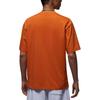 Jordan Brooklyn T Shirts Men's Seastar Orange/Sail White Crew Neck Moderate HV3895-805