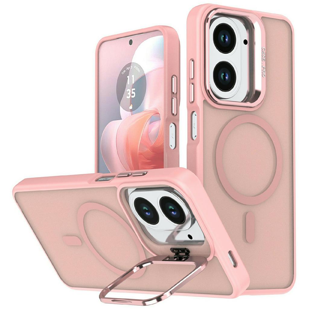 Für Xiaomi Redmi A5 4G (171,7 mm) Magnetische Hülle Faltbarer Ständer Mattes PC + TPU Handyhülle