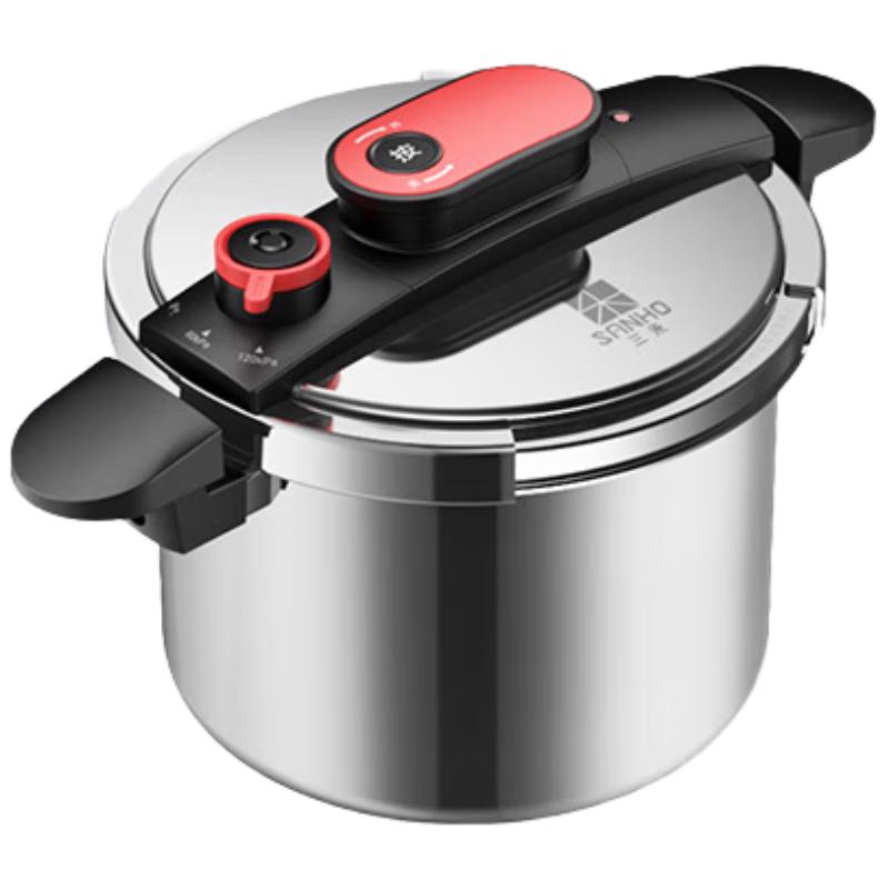 Sanhe 304 Stainless Steel Noise-Reducing Pressure Cooker