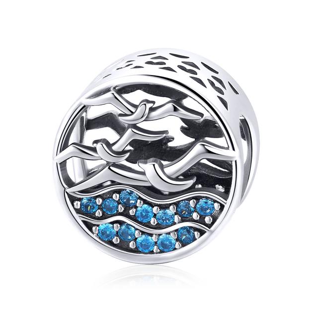 925 Sterling Silver Halloween Cartoon Pumpkin Ghost Cute Cat Beads Fit Original Fashion Bracelet Charm Women Diy Jewelry Gift