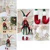 Christmas Elf Decor Plush Fabric Ornaments For Holiday Tree And Hotel Window Display