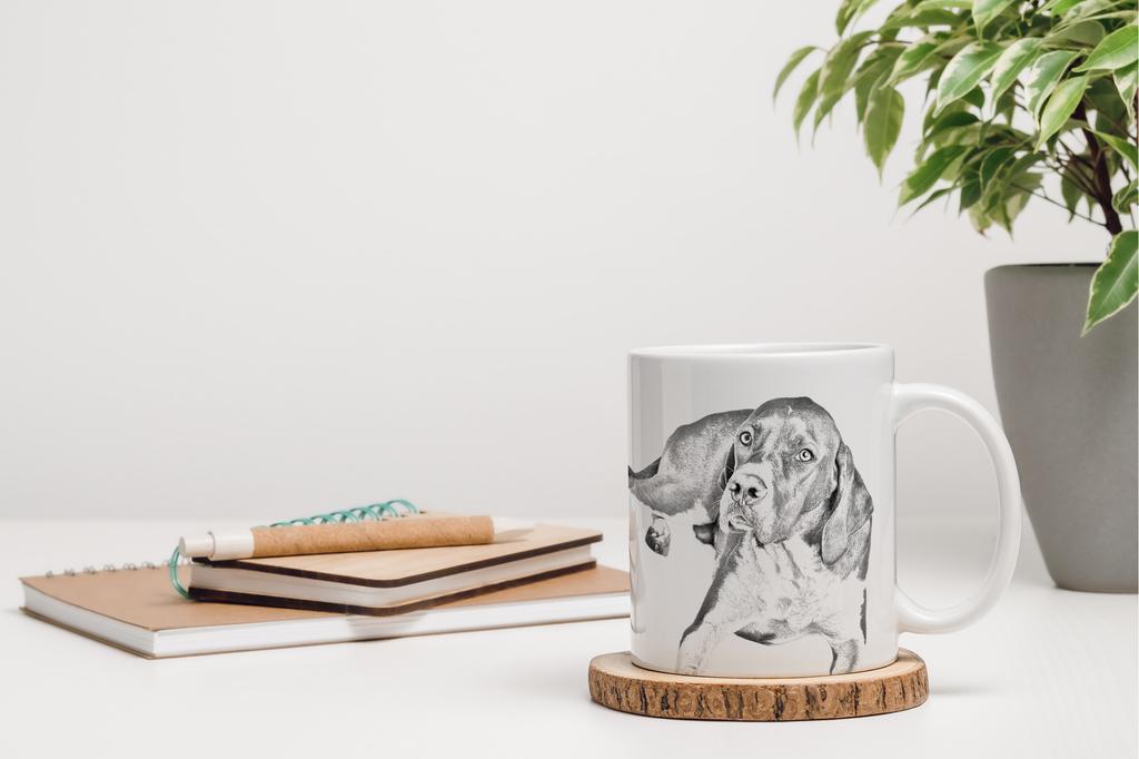 English Pointer I - cup with a dog, personalized cup with a print, a classic gift for everyone from the Art-Dog brand