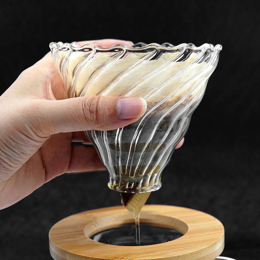 600ml kávový filtrovaný kelímek, ruční vaření kávy, sada opakovaně použitelných filtrovaných kávovarů, trychtýř, odkapávací kávový filtr, konvice na čaj