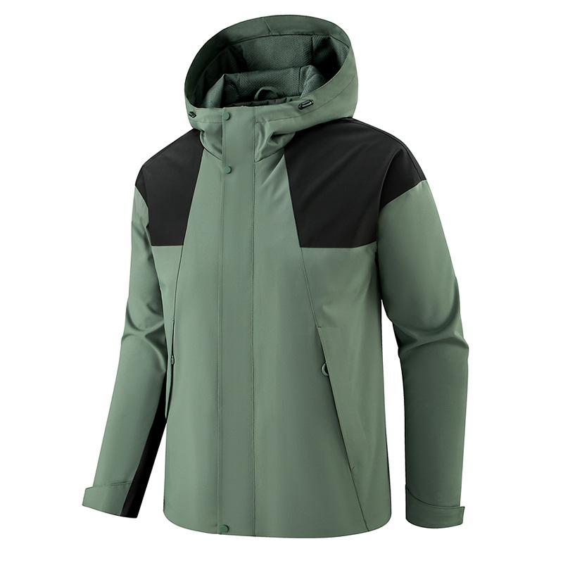 Outdoor Thin Windproof Waterproof Couples Sweatshirt Work Clothes Color Combination
