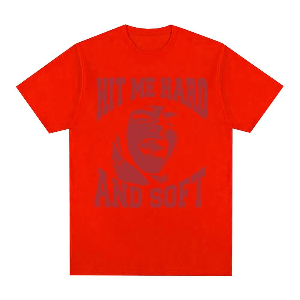 

Hit Me Hard and Soft 2025 Tour T Shirt Women Fashion Hip Hop T Shirts Harajuku Casual Short Sleeve Tshirts Fans Gift S