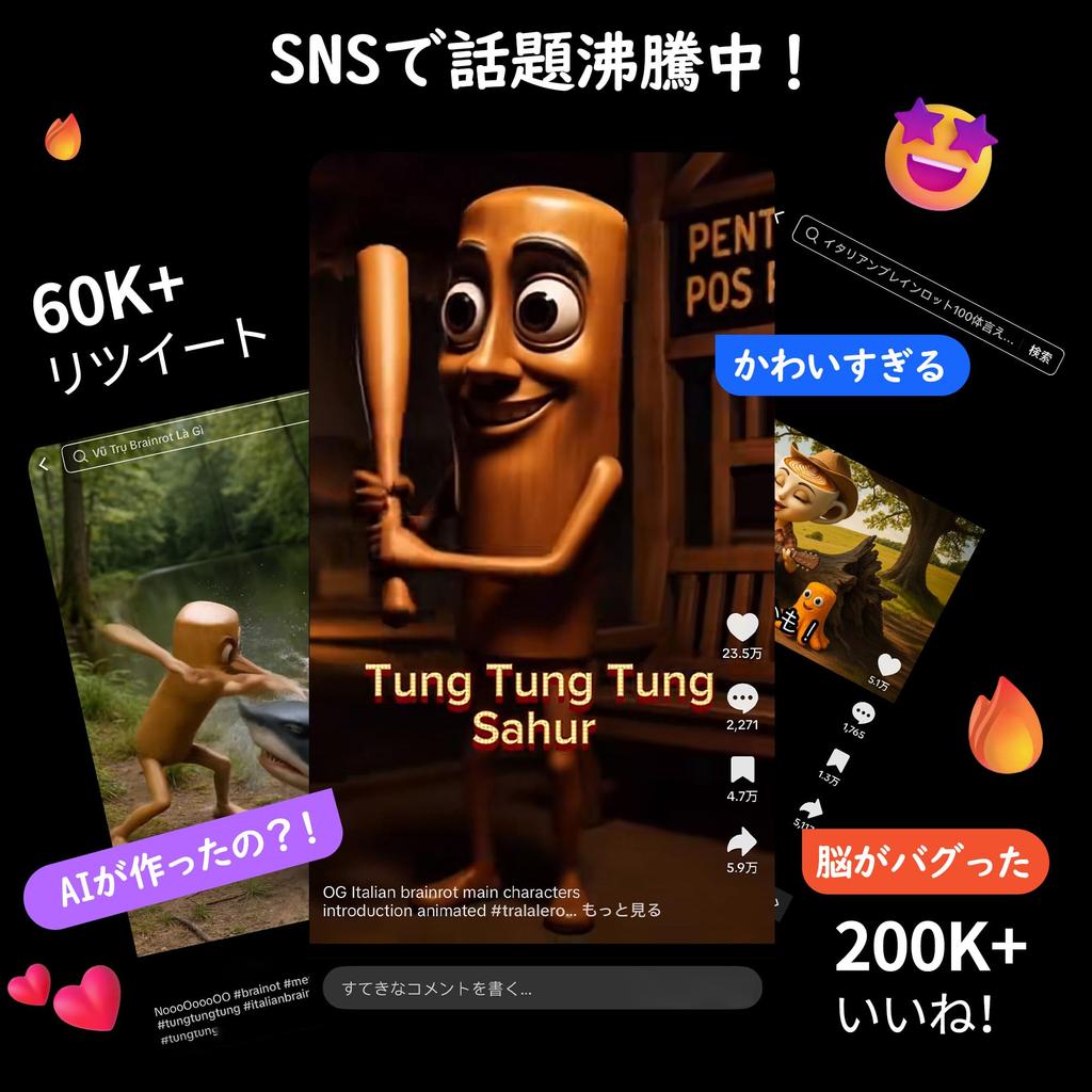 Italian Brain Lot Tuntun Tunsaful These Meme Toys Combine Madness and A Hot Topic On Social Heights Range from To Figures Packaged In a Color Figures,