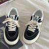 Leinenschuhe Damen 2025 Frühling neue schicke Low-Top Board Schuhe Koreanische Version von trendigen Freizeitschuhen vielseitige Hong Kong Stil Studentenschuhe