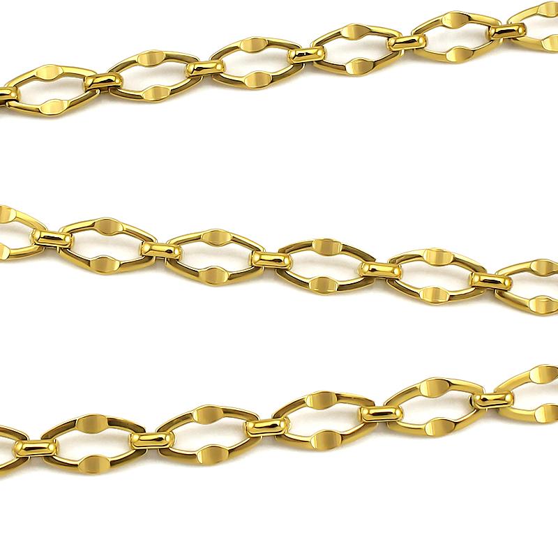 New Stainless Steel Gold Color Choker Necklace for Women Men 16 inch Hexagon Design Link Necklace Statement Necklace 7mm Wide