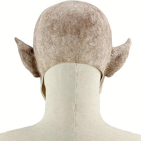 Halloween Mouthless Alien Horror Mask, Popular Latex Headgear for Role Play