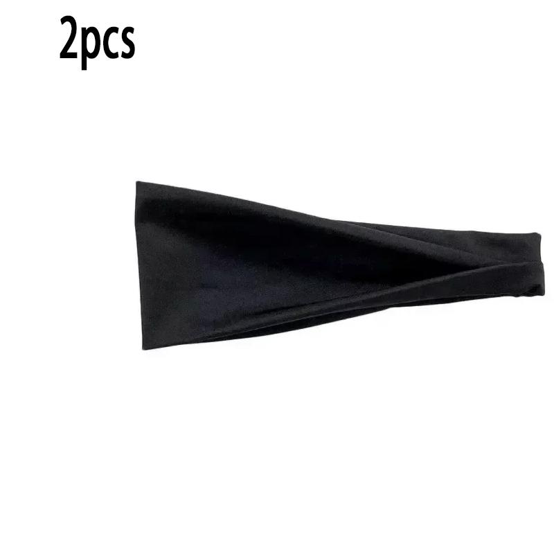 Breathable Sports Headband Sweatband Stretch Elastic Gym Fitness Running Yoga Men Women Headwrap Quick-dry Absorbent Hair Bands