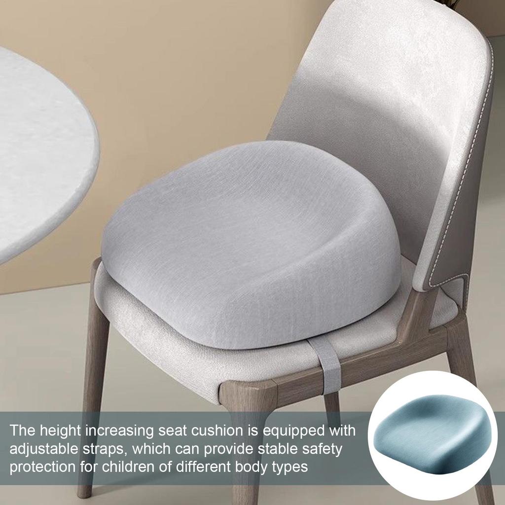 Baby Dining Chair Booster Cushion Removable Kids Highchair Seat Pad Chair Heightening Cushion Child Chair Adjustable Seat