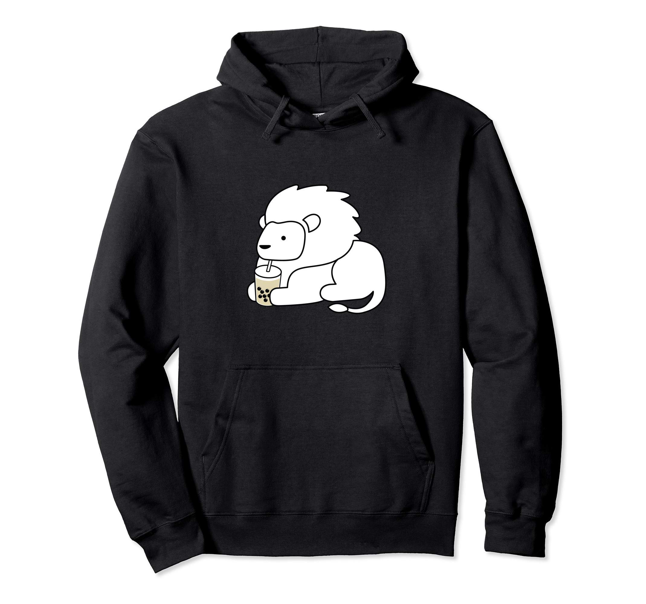 

Lion Drinking Boba Bubble Milk Tea Hoodie