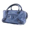 Balenciaga The Twiggy Handbag 145964 2WAYShoulder Blue Leather Women Used