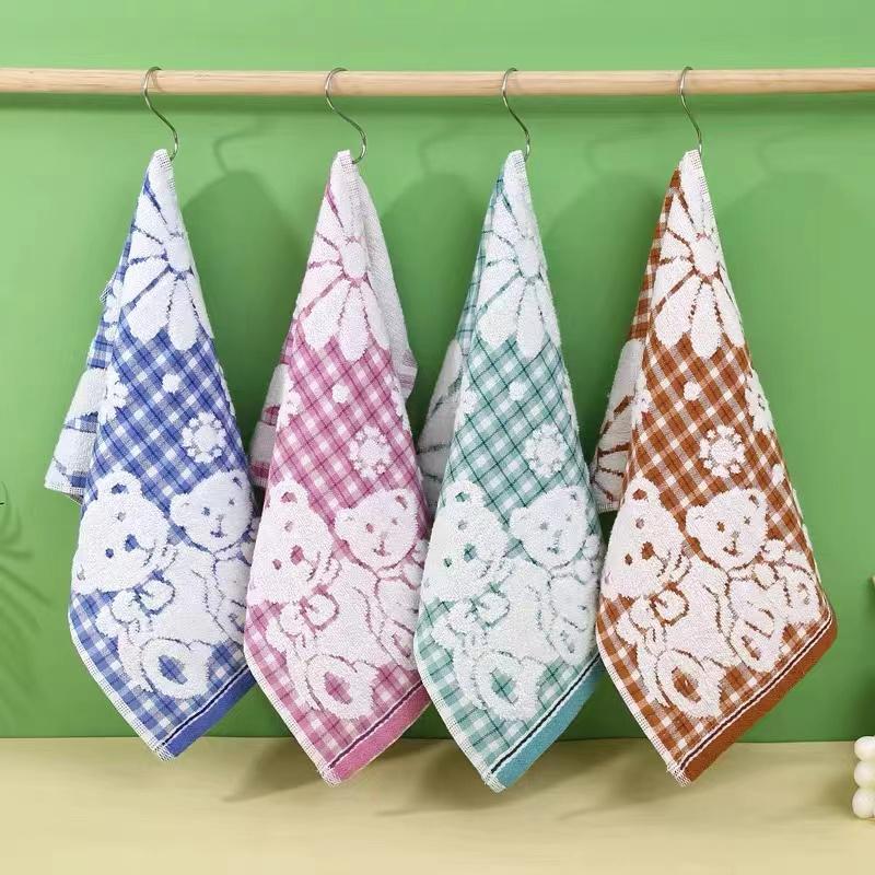 100% Cotton Face Towel Cloth Double Baby Cute Comfortable Soft Child Towel High Quality