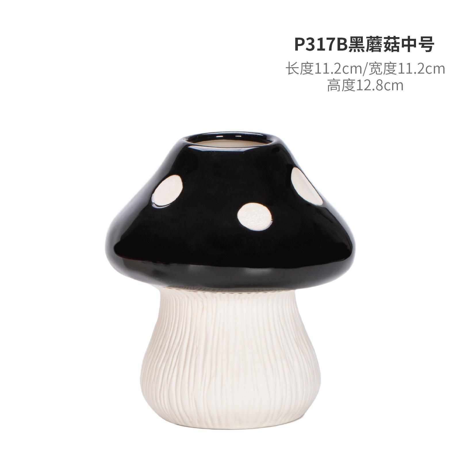 

Творческий гриб Керамическая ваза Декоративные украшения Гостиная Кухня Спальня Цветочная композиция Гидропонная ваза Украшения