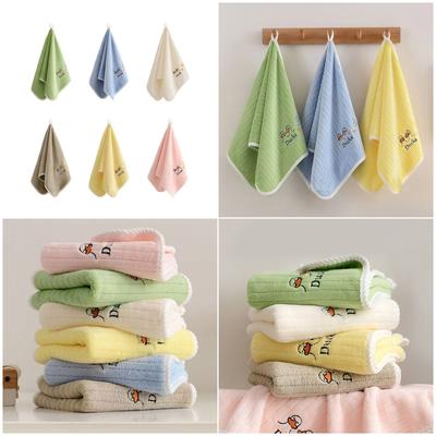 Breathable Newborns Face Towel Fast Drying Machine Washable Hand Cleaning Towel Washcloth For Infant Care