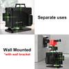 16 Green Lines Laser Level+Remote Controller 3D Self-Leveling 360 Horizontal And Vertical Cross Outdoor Powerful Laser