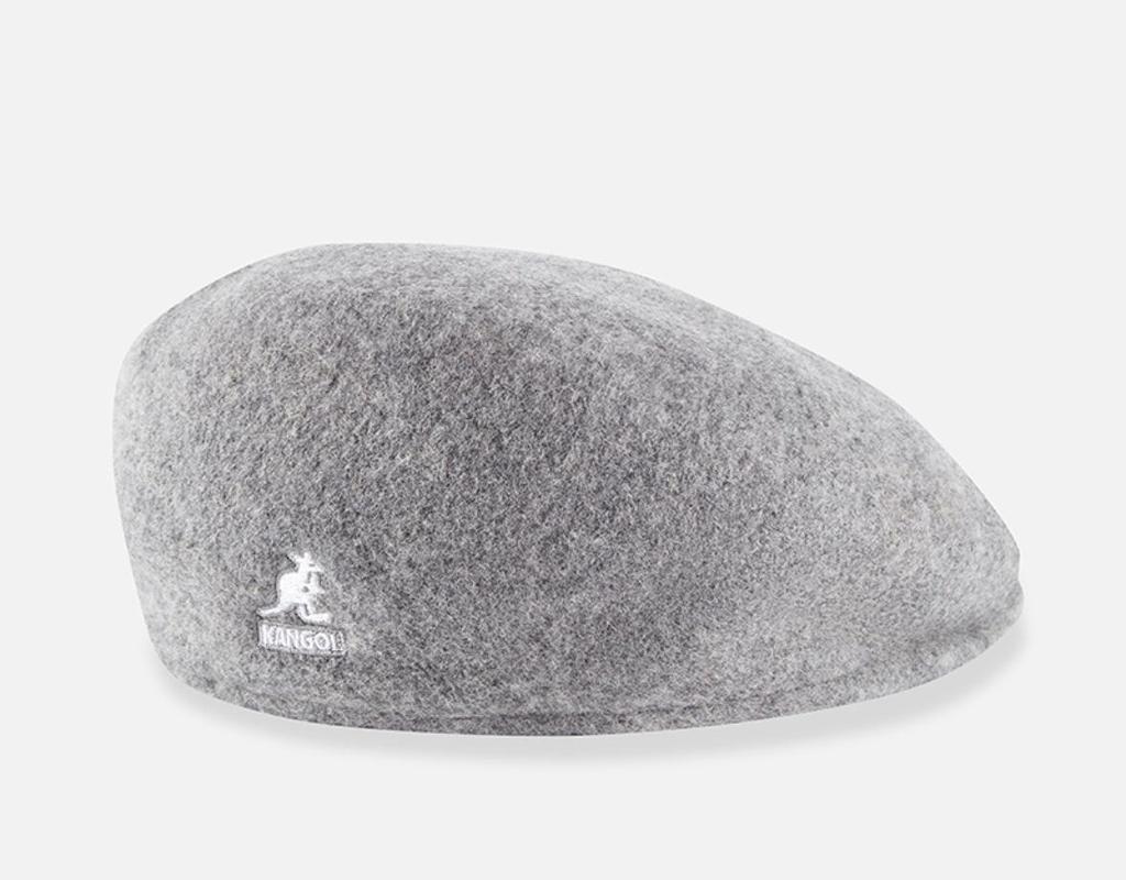 Korean Style Wool Beret with Kangaroo Embroidery - Trendy Newsboy Cap