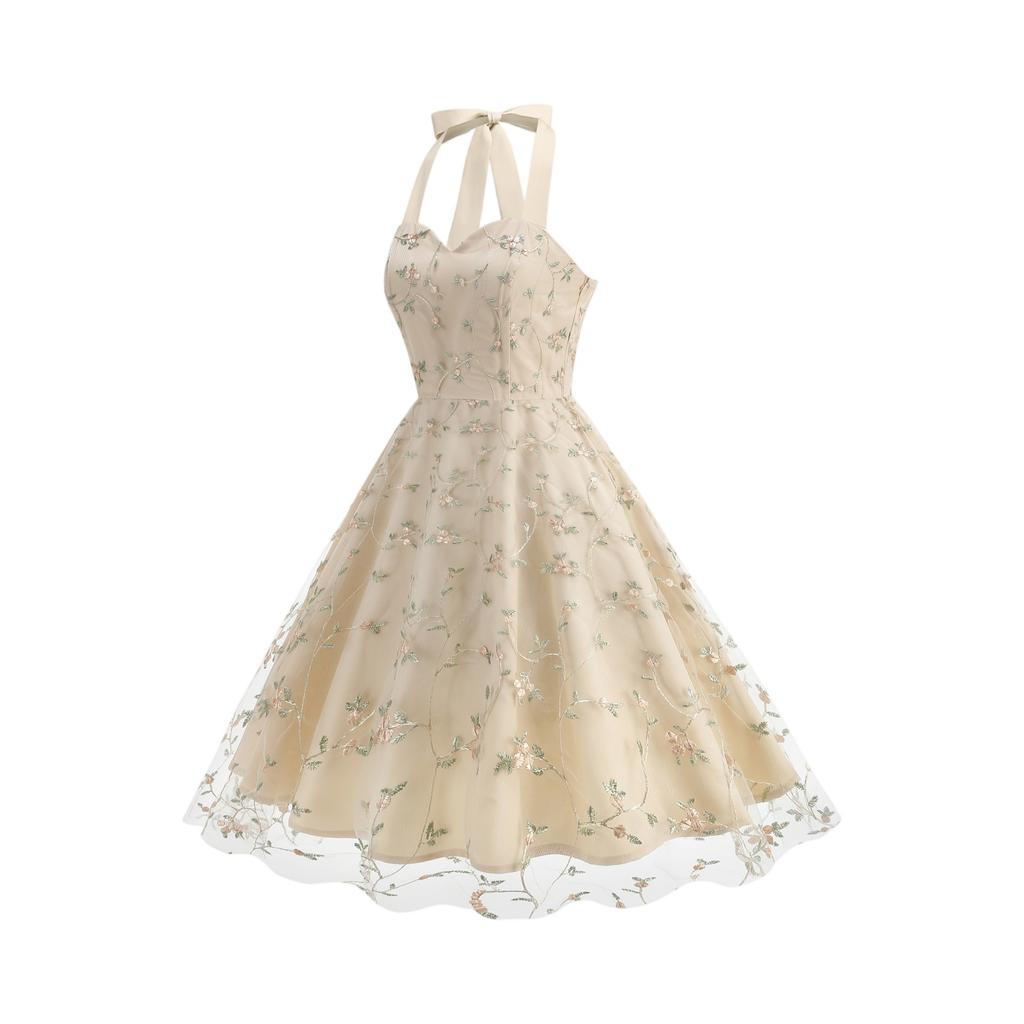 Vestido sin mangas de moda para mujer