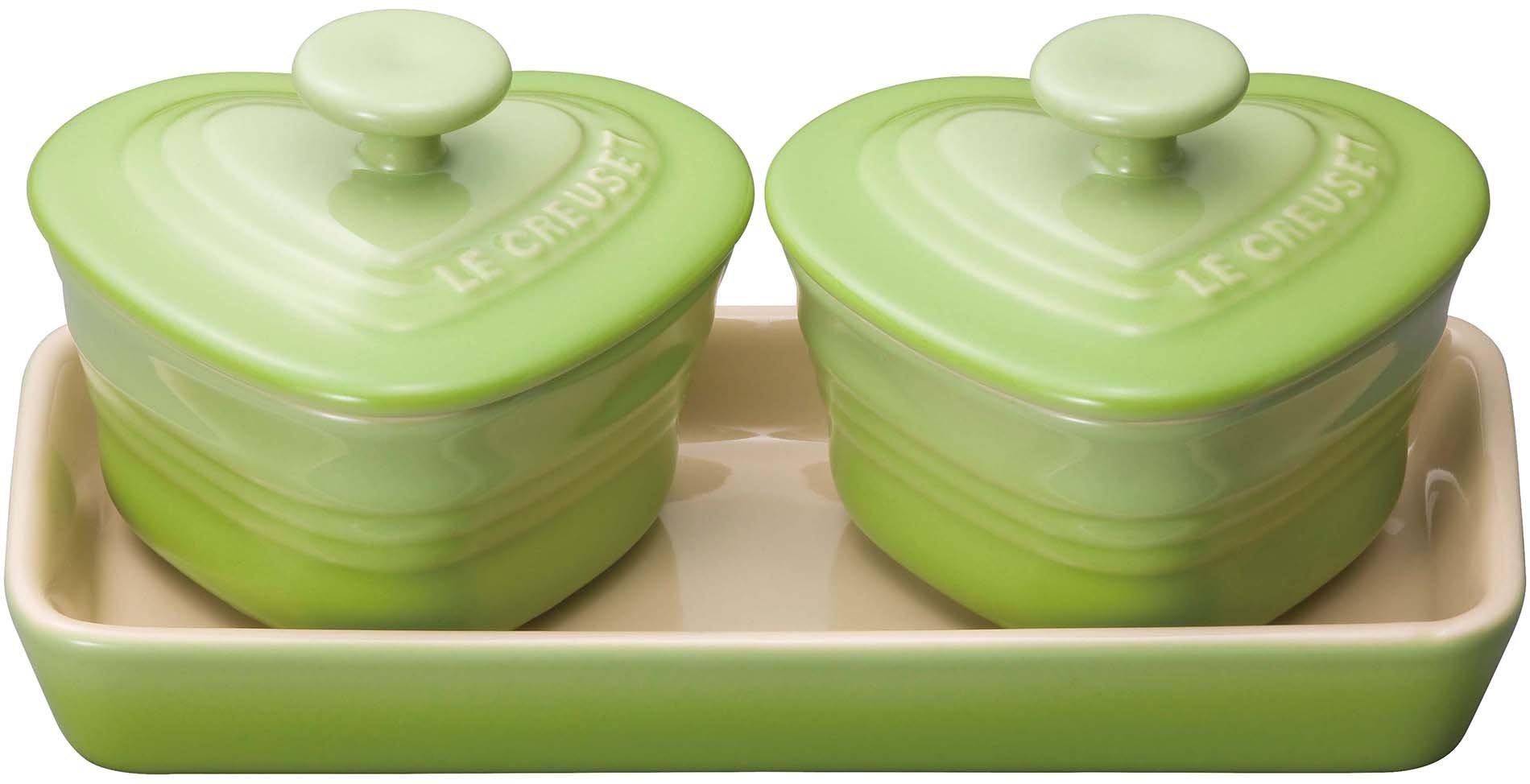 

Набор мини-рамекинов Le Creuset Petit Rhamcan d Amour, Фруктово-зеленый, 910223-00-71 [Официальный японский продукт]