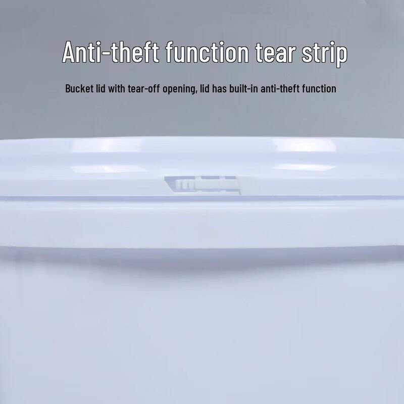 Hanyou 25L PP Plastic Storage Buckets with Lids