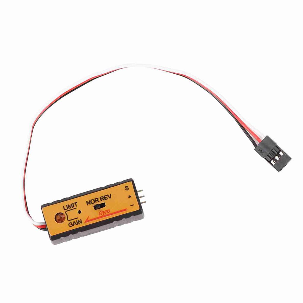 RC Stability Control Gyro Accurate Single Stage Gain Sensitivity RC Car Gyro Controller Module 46V