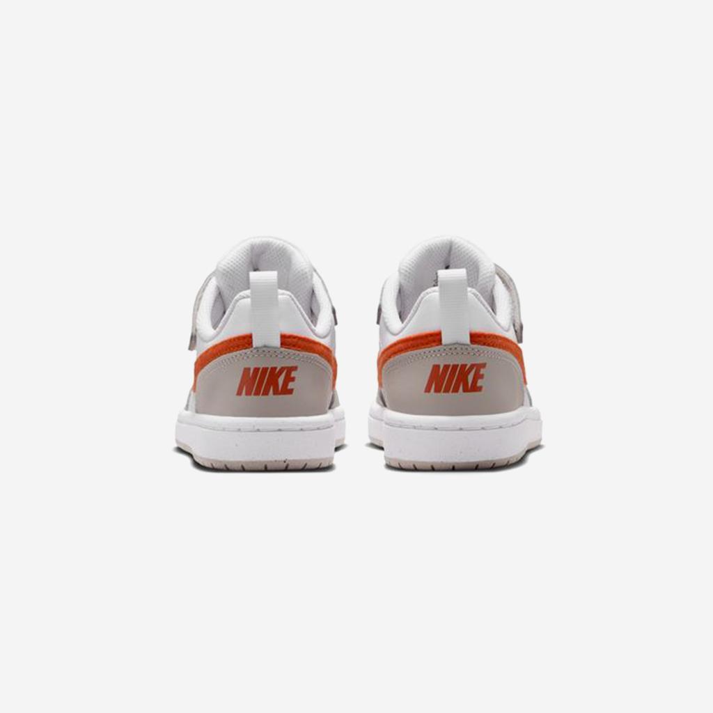 [Nike] Kids Court Borough Low Essential Velcro Sneakers [IQ2726-100]
