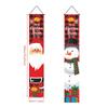 Christmas Outdoor Door Banner Flag Merry Christmas Porch Sign Decorative for Home Yard Front Door Navidad Natal Gift New Year