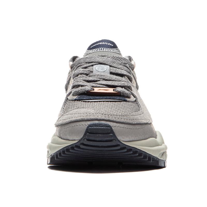 New LiNing CF Tracing Origin V4 Low Top Casual Shoes Women's Gray AGLU290-4