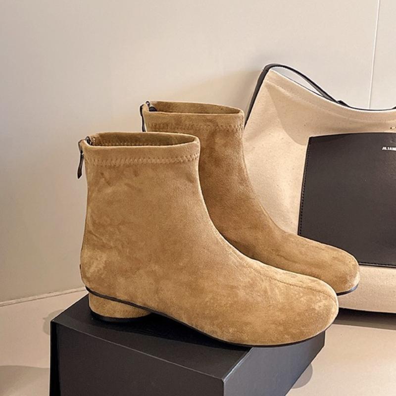 Women Boots High Heels Fashion Shoes Winter Retro Elegant Ankle Botas Dress Goth Woman Botas 2025 Trend Brand Zapatos Para Mujer