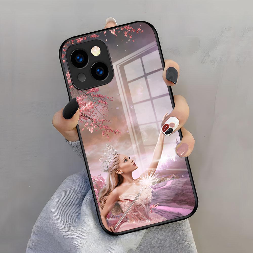 A-Ariana Grande Wicked Phone Case For IPhone 17 Pro Max 15 Pro 16 14 Plus 12 13 Mini 11 Pro Shockproof Glass Cover