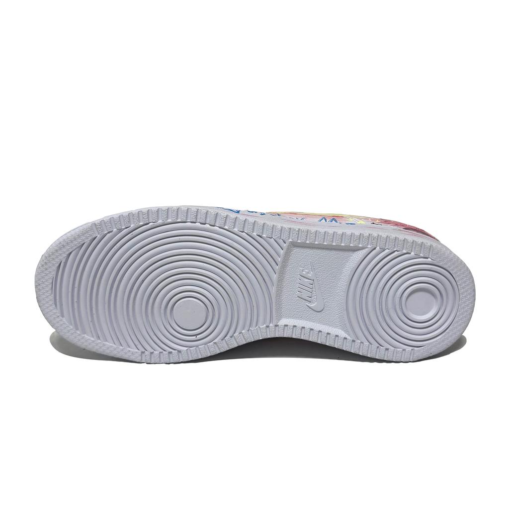 Nike Court Vision 1 Slip Resistant Abrasion Resistant Low Top Skateboard Shoes Unisex Pink Yellow CD5463-101(Team61-)