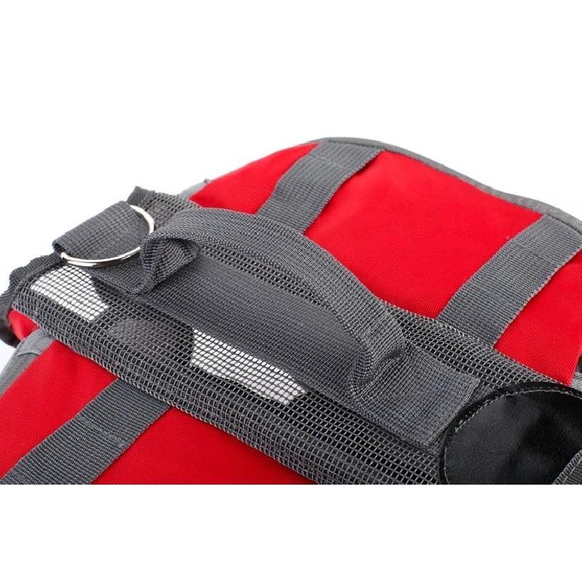 Pet Outdoor Backpack Large Dog Reflective Adjustable Saddle Bag Harness Carrier for Traveling Hiking Camping Safety