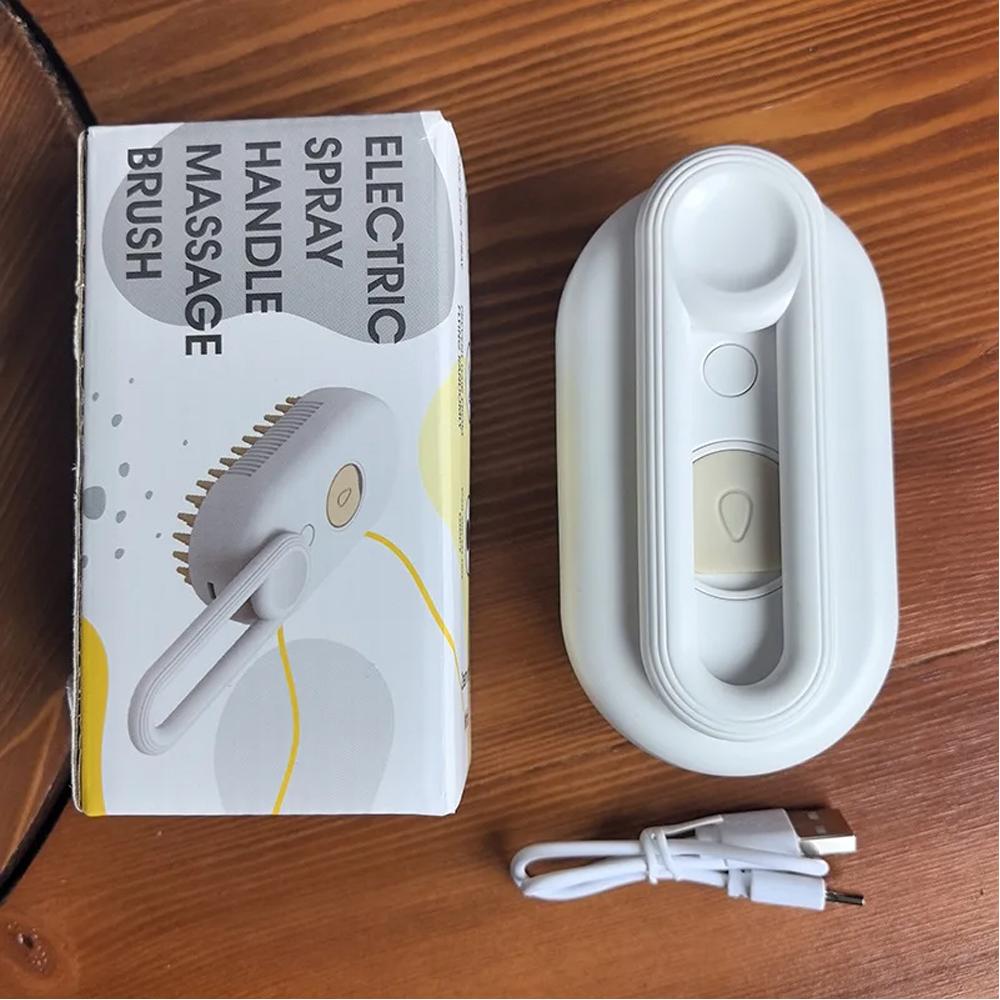 

Pet spray massage comb cat steam comb hair comber cat dog comb water spray to float hair bath free