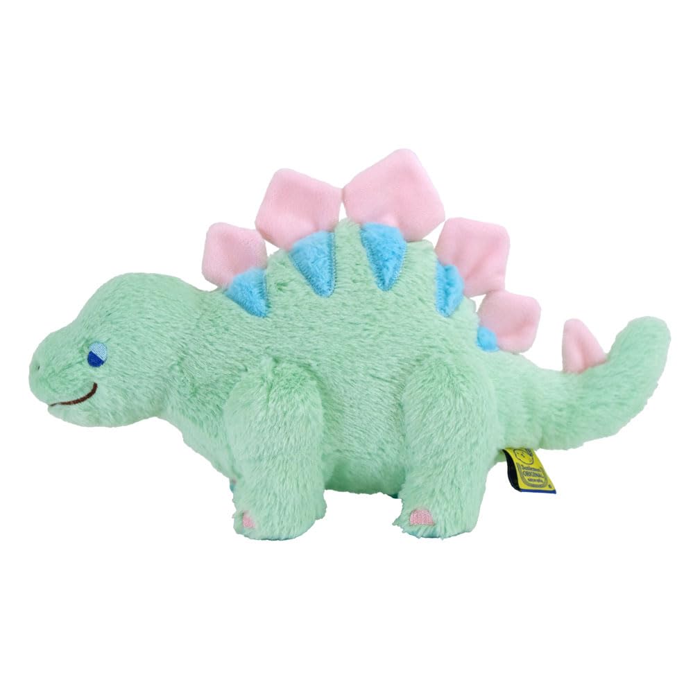 Sunlemon Rainbow Plush Toy Medium Stegosaurus 12 X 33 X 19 Cm Plush Dinosaur Dinosaur Colorful Cute SNS Plush Photography Fluffy Green Fluffy's P-1363