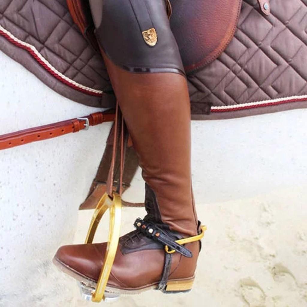 Sagit Mode Femmes Bout Rond À ​​Talons Bas Fermeture Éclair Dames Chaussures Western Tube Haut Bottes