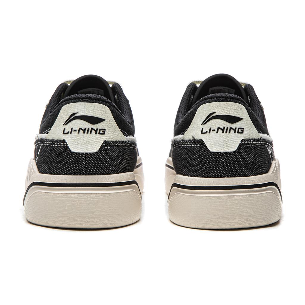 Li Ning Light Sail Skateboard Shoes Unisex Low top Black AGCW047-1