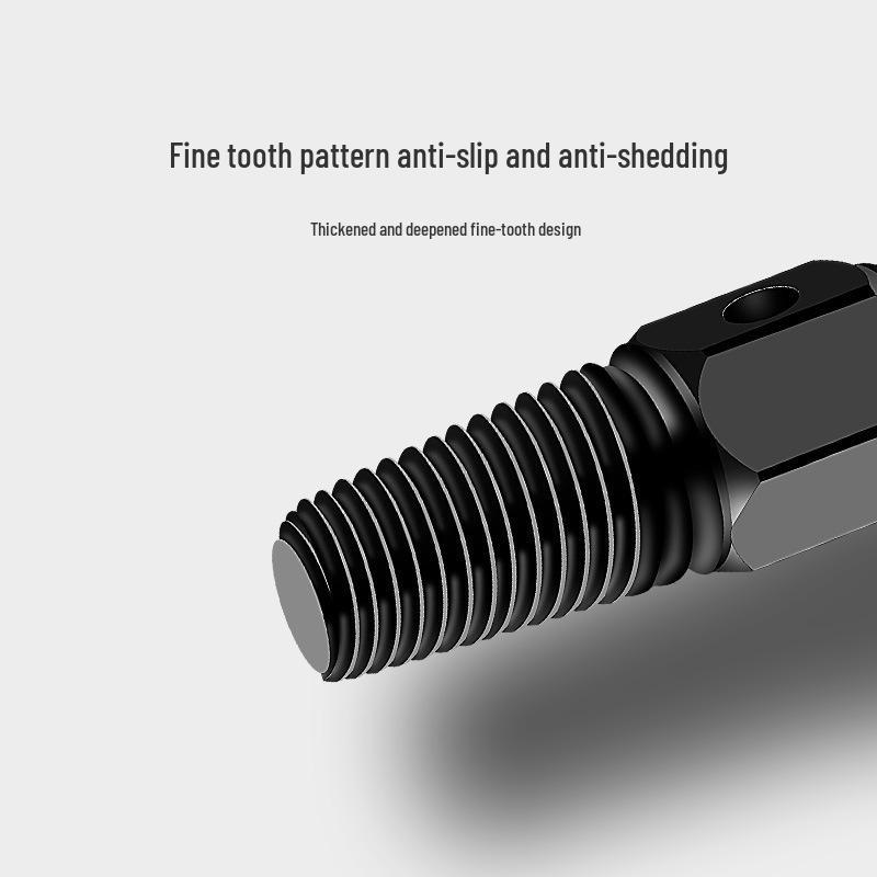 Dual-Head Screw and Pipe Extractor Tool