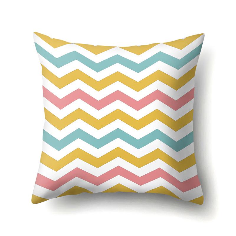 Polyester Pillowcase Automobile Decoration Home Printed Pillowcase