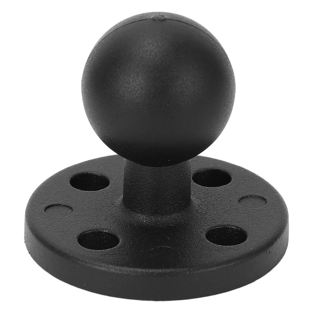 25mm 1in Metal AMPS Adapter Plate Aluminum Alloy Non Slip Ball Adapter with Round Plate for Boats Kayaks Semi Trucks