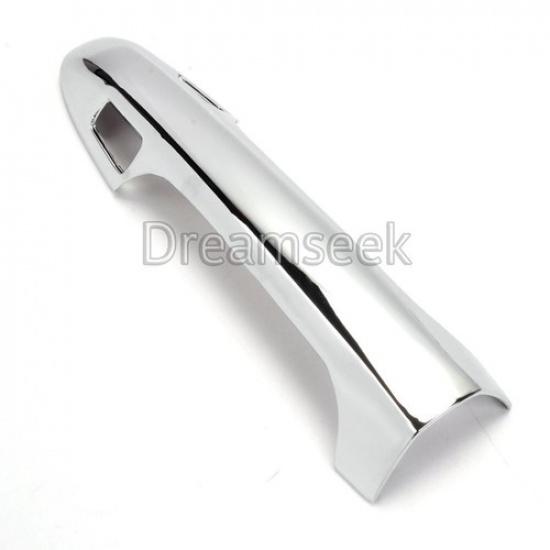Door Handle Cover For Toyota Highlander 2014 2015- Chrome Trim W/ Smart Key