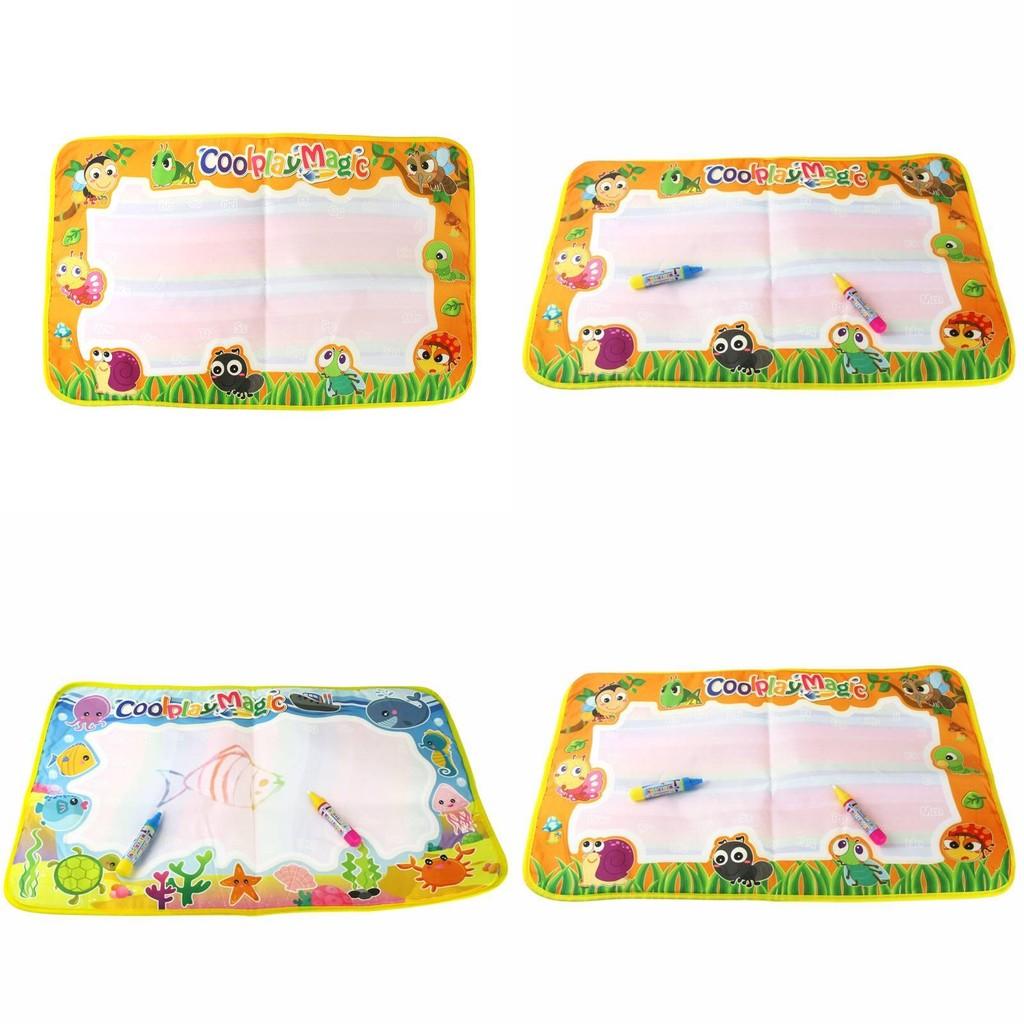 Kids Animal Ocean Water Painting Cloth 59x36cm Doodle Write Educational Toy